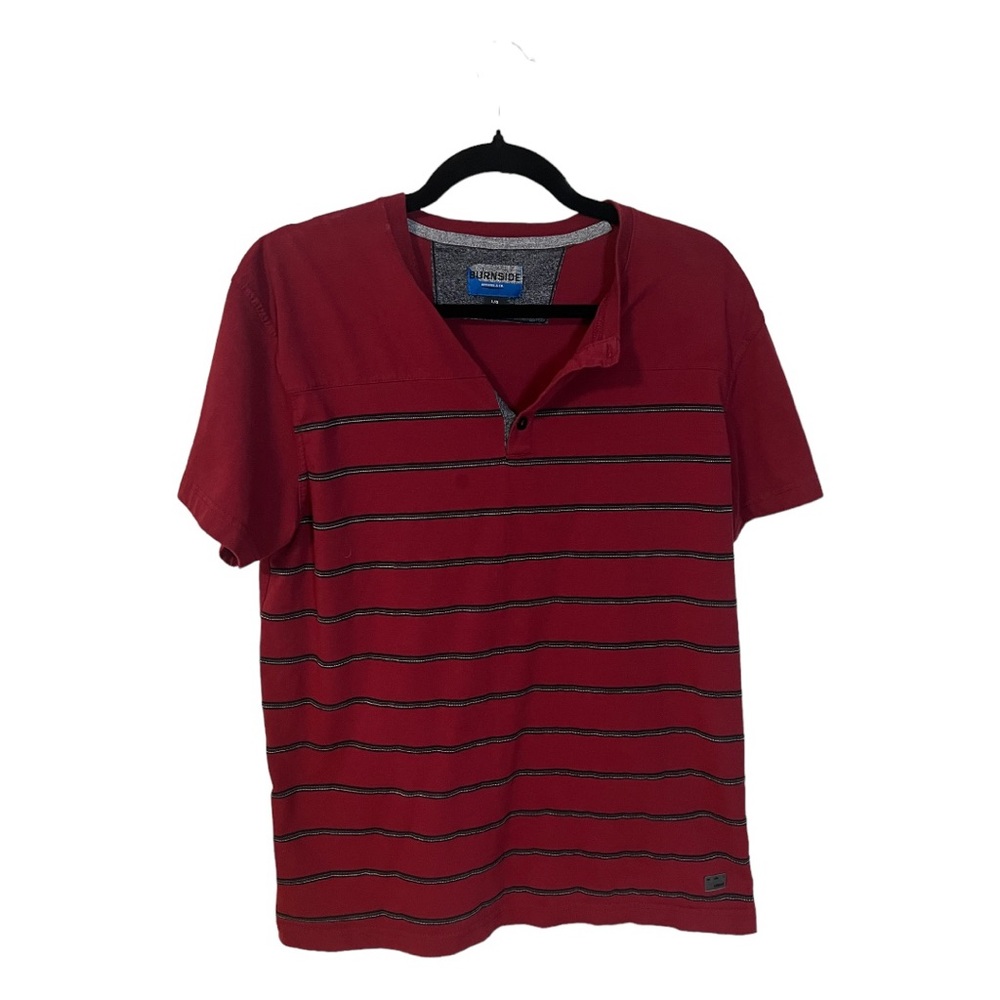 A men’s shirt by Burnside Apparel in size large